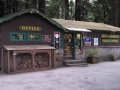 Office and camp store at the Emerald Forest of Trinidad