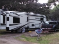 Our rig at the Manchester Beach / Mendocino Coast KOA