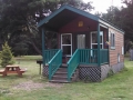 Rental cabin at the Manchester Beach / Mendocino Coast KOA
