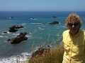 Kim at Bodega Bay