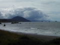 Beach and view of Humbug Mountain from Port Orford