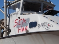 Sea Hag - boat in dry dock at Port Orford