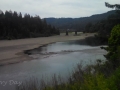 Bridge and river along the Avenue of the Giants Scenic Drive