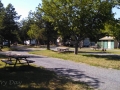 Pull-thru sites at the San Francisco North / Petaluma KOA