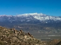 Winter view from highway CA-243