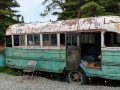 Into the Wild Bus display at 49th State Brewing