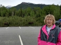 Kim & Yearling Moose - Denali NP