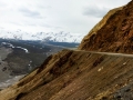 Winding  Road to Polychrome Overlook - Denali NP