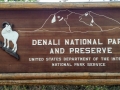 Denali National Park & Preserve Sign