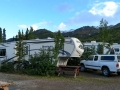 Our rig at Denali RV Park