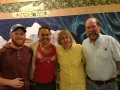 Kim, Jerry, Muriel & Chris at the Alaska Salmon Bake