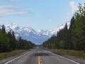 Mountain vista, near Tok, Alaska