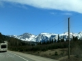 Highway BC-97 winding through the Northern Rocky Mountains - British Columbia