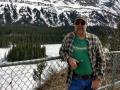 Jerry at Azouzetta Lake - Highway BC-97 - British Columbia