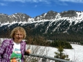 Kim at Azouzetta Lake - Highway BC-97 - British Columbia