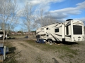 Our rig at the Westwind RV Park, Chetwynd, British Columbia