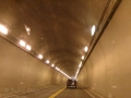 One of many tunnels along the Fraser River Gorge, near Hope, British Columbia