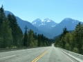 Mountain vista near Hope, British Columbia