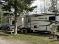 Our Rig at the Northern Experience RV Park, Prince George, British Columbia