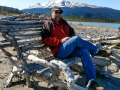 Jerry at Muncho Lake - Muncho Lake Provincial Park, BC