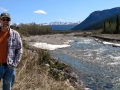 Jerry at Toad River - Stone Mountain Provincial Park, BC