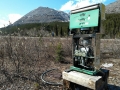 Abandoned Gas Pump - Summit Cafe, near Toad River, BC