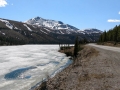Frozen Summit Lake, ALCAN Highway, near Toad River, BC