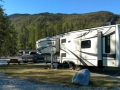 Our rig at Toad River Lodge, Toad River, BC