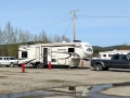 Our rig at Downtown RV Park, Watson Lake, YT