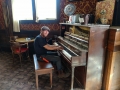 Amazing Piano Man at the Downtown Hotel in Dawson City
