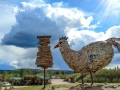 Chicken Gold Camp RV Park - Chicken & Signpost