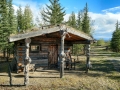 Cabin at Chicken, Alaska