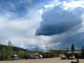 Storm Clouds Over Chicken Gold Camp RV Park