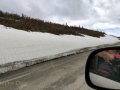 Top of the World Highway Snowbanks