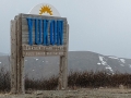 Top of the World Highway - Welcome/Farewell to Yukon Territory