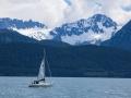 Sailboat on Resurrection Bay