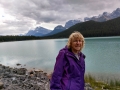 Jasper NP - Icefields Pkwy - Kim at Waterfowl Lakes