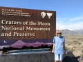 Kim at Craters of the Moon National Monument