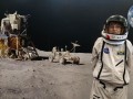 Kim on a Moonwalk - International Space Hall of Fame