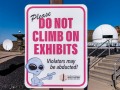 Violators May be Abducted - International Space Hall of Fame