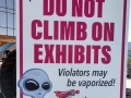 Violators May be Vaporized - International Space Hall of Fame