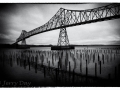 Astoria - Megler Bridge in Black and White