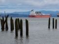 Ships on the Columbia River