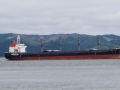 Ship on the Columbia River