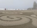 Bandon Beach - Circles in the Sand