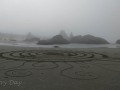 Bandon Beach - Circles in the Sand