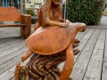 Port of Bandon - Mermaid & Sea Turtle Carving