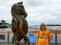 Port of Bandon - Kim & Seahorse Carving