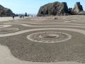 Bandon Beach - Circles in the Sand