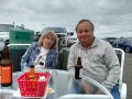 Kim & friend, Ron, at Tony's Crab Shack